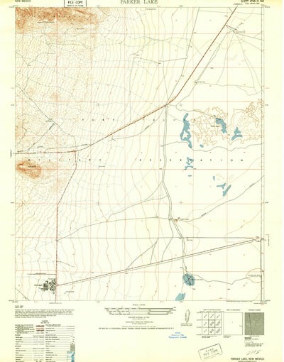 United States Geological Survey White Sands, NM (1952, 24000-Scale) digital map