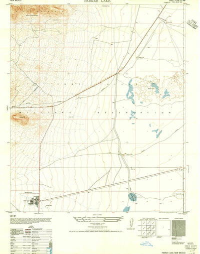 United States Geological Survey White Sands, NM (1956, 24000-Scale) digital map