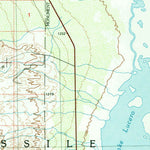 United States Geological Survey White Sands, NM (1982, 100000-Scale) digital map