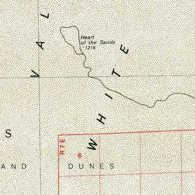 United States Geological Survey White Sands, NM (1982, 100000-Scale) digital map