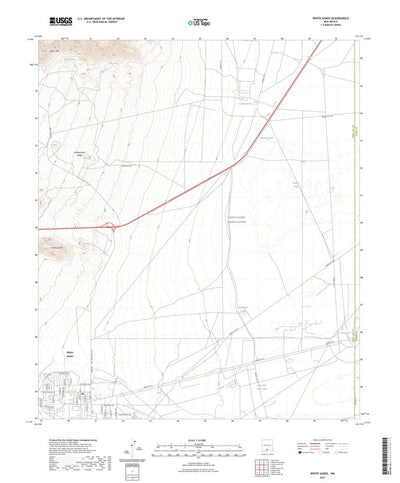 United States Geological Survey White Sands, NM (2023, 24000-Scale) digital map