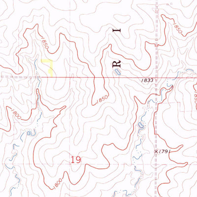 United States Geological Survey White SE, SD (1972, 24000-Scale) digital map
