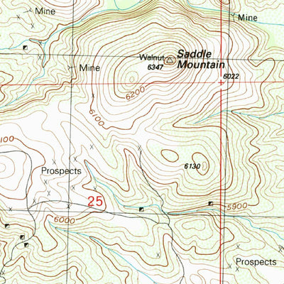 United States Geological Survey White Signal, NM (1992, 24000-Scale) digital map