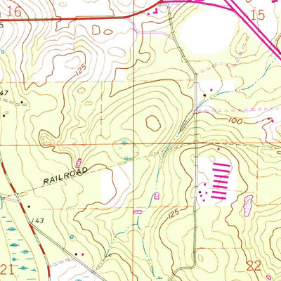 United States Geological Survey White Springs West, FL (1961, 24000-Scale) digital map