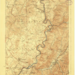 United States Geological Survey White Sulpher Springs, WV-VA (1923, 62500-Scale) digital map