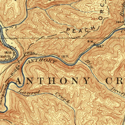 United States Geological Survey White Sulpher Springs, WV-VA (1923, 62500-Scale) digital map
