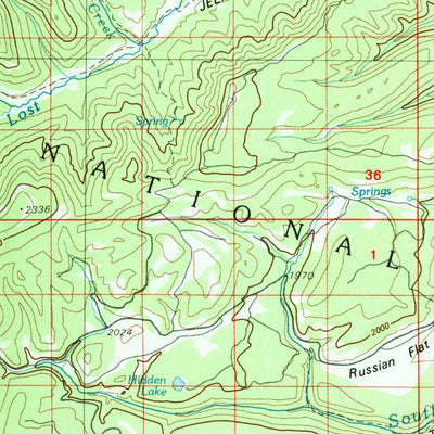 United States Geological Survey White Sulphur Springs, MT (1984, 100000-Scale) digital map