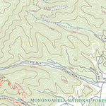 United States Geological Survey White Sulphur Springs, WV (2023, 24000-Scale) digital map