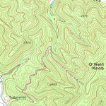 United States Geological Survey White Sulphur Springs, WV-VA (1972, 24000-Scale) digital map