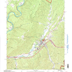 United States Geological Survey White Sulphur Springs, WV-VA (1995, 24000-Scale) digital map