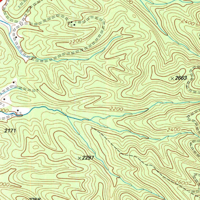 United States Geological Survey White Sulphur Springs, WV-VA (1995, 24000-Scale) digital map