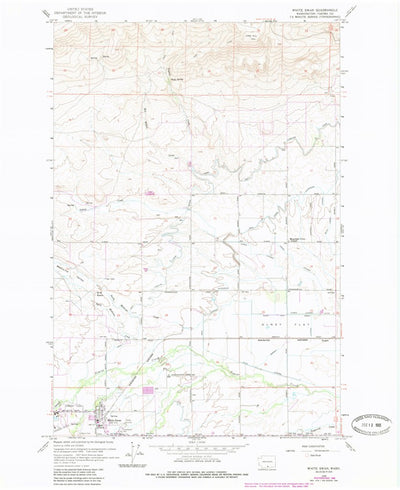 United States Geological Survey White Swan, WA (1958, 24000-Scale) digital map