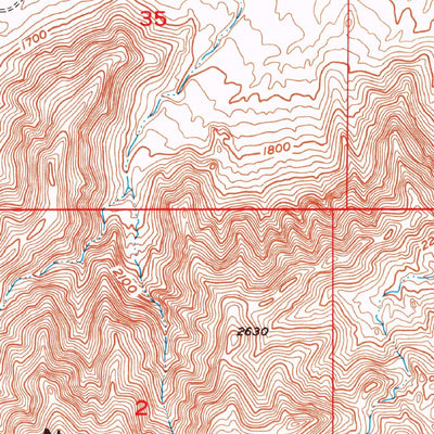 White Tank Mountains NE, AZ (1957, 24000-Scale) Map by United States ...