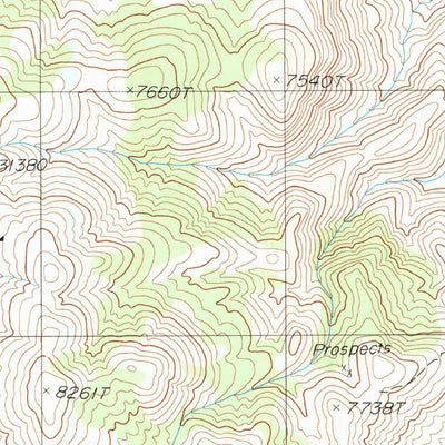 United States Geological Survey White Top Mountain, CA (1988, 24000-Scale) digital map