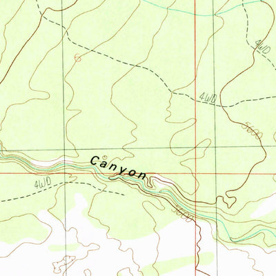 United States Geological Survey White Tower, UT (1985, 24000-Scale) digital map
