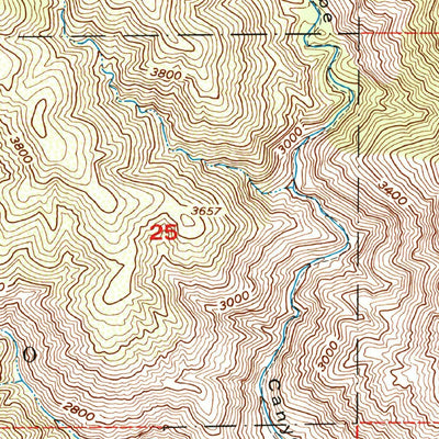 United States Geological Survey White Water, CA (1955, 24000-Scale) digital map