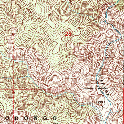United States Geological Survey White Water, CA (1996, 24000-Scale) digital map