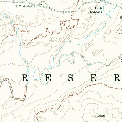 United States Geological Survey White Water Tank, AZ (1969, 24000-Scale) digital map