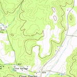 United States Geological Survey White West, GA (1972, 24000-Scale) digital map
