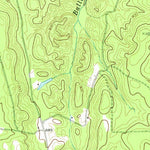 United States Geological Survey White West, GA (1972, 24000-Scale) digital map