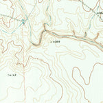 United States Geological Survey Whiteaker Ranch, TX (1971, 24000-Scale) digital map
