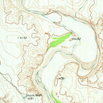 United States Geological Survey Whiteaker Ranch, TX (1971, 24000-Scale) digital map