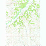 United States Geological Survey Whitebird School, MT (1955, 24000-Scale) digital map