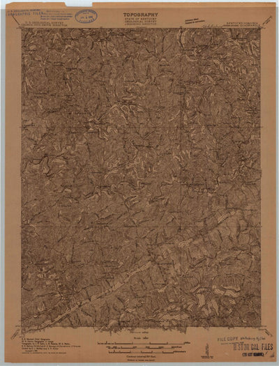 United States Geological Survey Whiteburg, KY-VA (1913, 48000-Scale) digital map