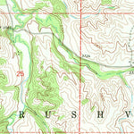 United States Geological Survey Whiteclay SE, NE (1969, 24000-Scale) digital map