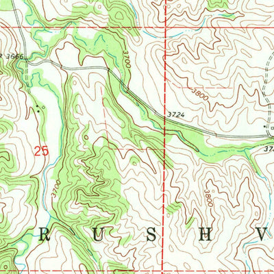 United States Geological Survey Whiteclay SE, NE (1969, 24000-Scale) digital map