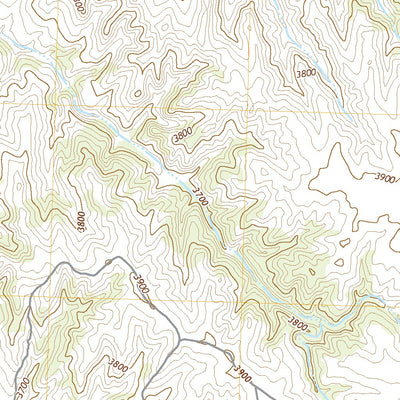 United States Geological Survey Whiteclay SE, NE (2021, 24000-Scale) digital map
