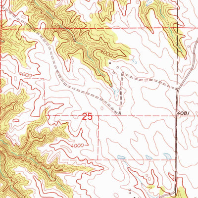 United States Geological Survey Whiteclay SW, NE (1969, 24000-Scale) digital map