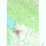 United States Geological Survey Whitefish, MT (1962, 24000-Scale) digital map