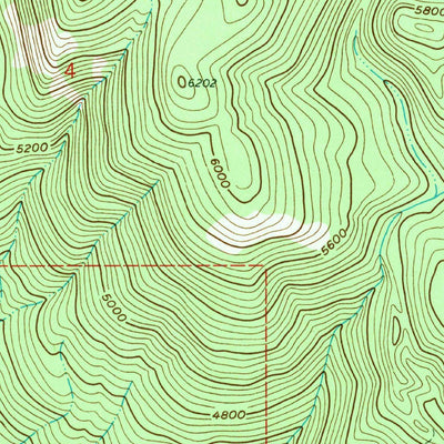 United States Geological Survey Whitefish, MT (1962, 24000-Scale) digital map