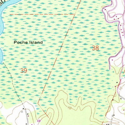 United States Geological Survey Whitehall, LA (1963, 24000-Scale) digital map