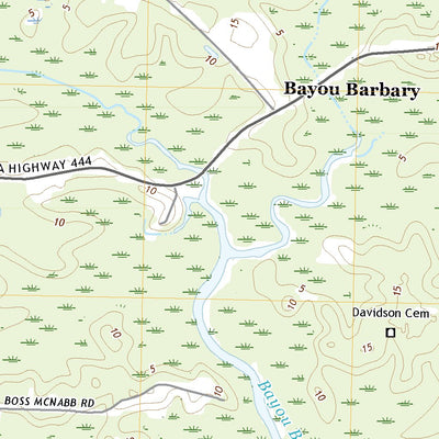 United States Geological Survey Whitehall, LA (2020, 24000-Scale) digital map