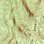 United States Geological Survey Whitehall, NY-VT (1950, 24000-Scale) digital map
