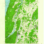United States Geological Survey Whitehall, NY-VT (1950, 62500-Scale) digital map