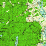 United States Geological Survey Whitehall, NY-VT (1950, 62500-Scale) digital map