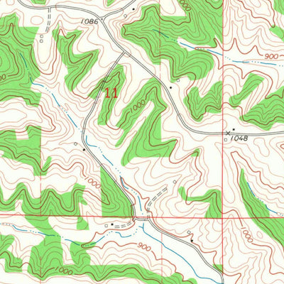 United States Geological Survey Whitehall, WI (1973, 24000-Scale) digital map