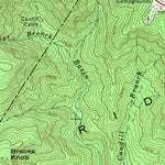 United States Geological Survey Whitehead, NC (1968, 24000-Scale) digital map