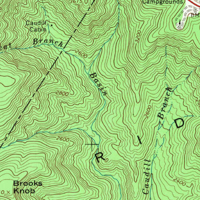 United States Geological Survey Whitehead, NC (1968, 24000-Scale) digital map