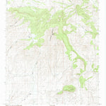 United States Geological Survey Whitehorse Mountain, NM (1985, 24000-Scale) digital map