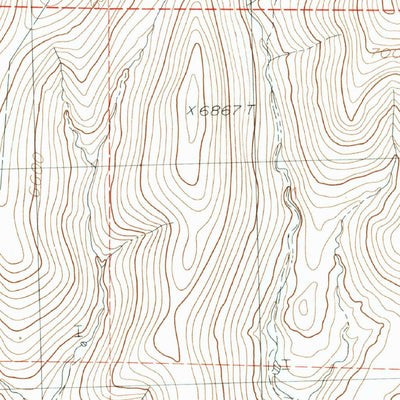 United States Geological Survey Whitehorse Mountain, NM (1985, 24000-Scale) digital map