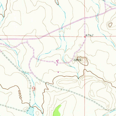 United States Geological Survey Whitehorse, NM (1961, 24000-Scale) digital map
