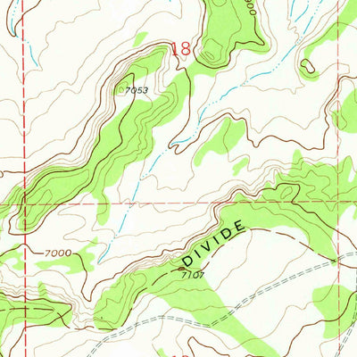 United States Geological Survey Whitehorse, NM (1961, 24000-Scale) digital map