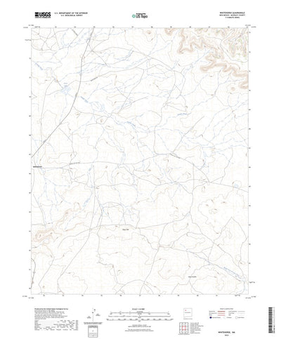 United States Geological Survey Whitehorse, NM (2023, 24000-Scale) digital map
