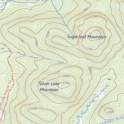 United States Geological Survey Whitehouse, NY (2023, 24000-Scale) digital map