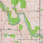 United States Geological Survey Whitelaw, WI (1978, 24000-Scale) digital map