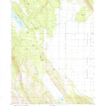 United States Geological Survey Whiteline Reservoir, OR (1985, 24000-Scale) digital map